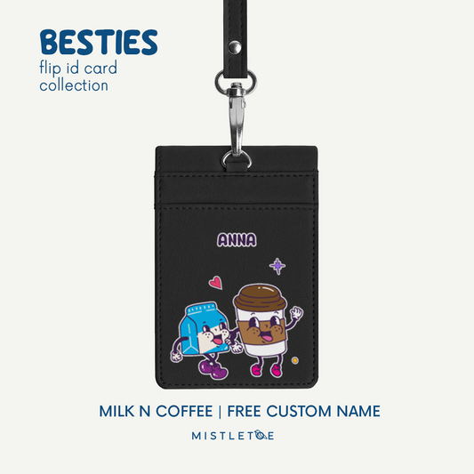 Milk n Coffee  - Flip ID Card | Lanyard