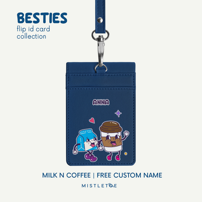 Milk n Coffee  - Flip ID Card | Lanyard
