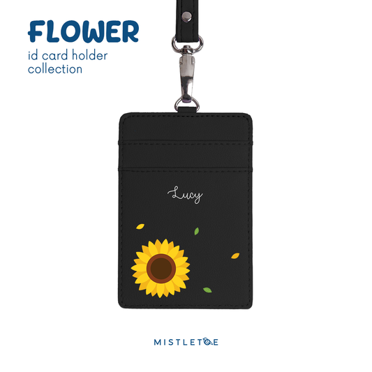 Mini Sunflower - ID Card Holder | Lanyard