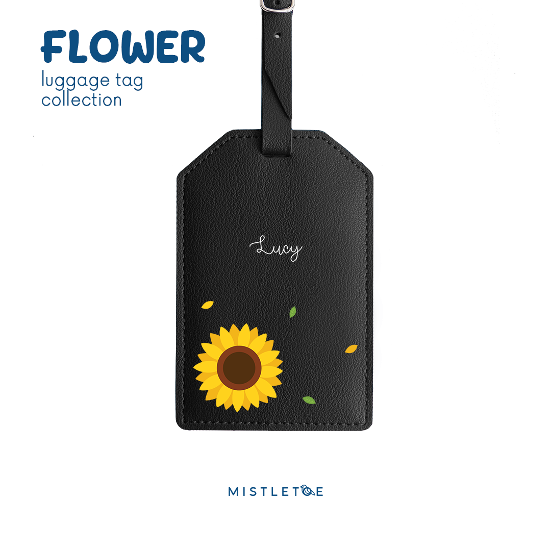 Mini Sunflower - Luggage Tag