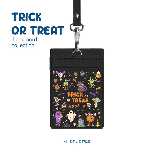 Mischievous Halloween- Flip ID Card | Lanyard