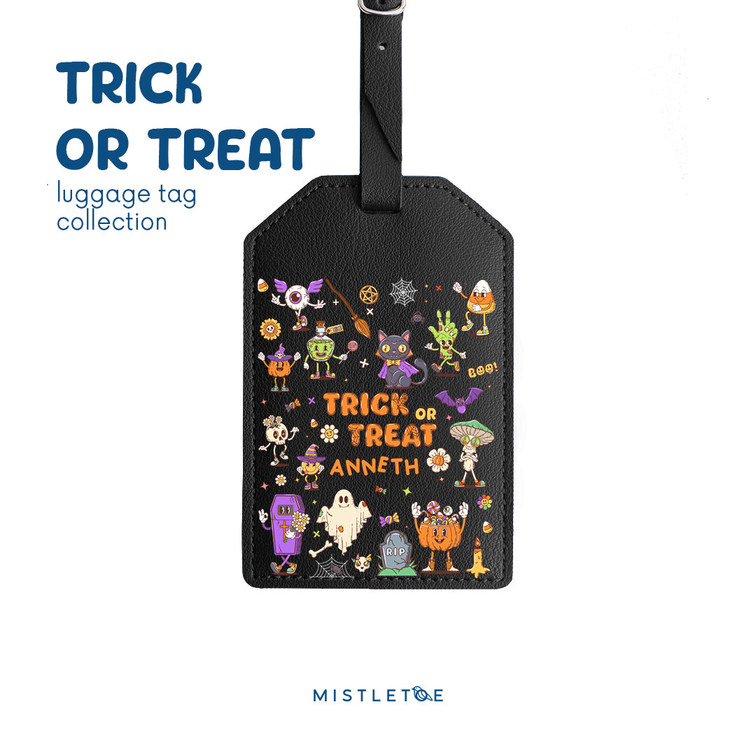 Mischievous Halloween - Luggage Tag