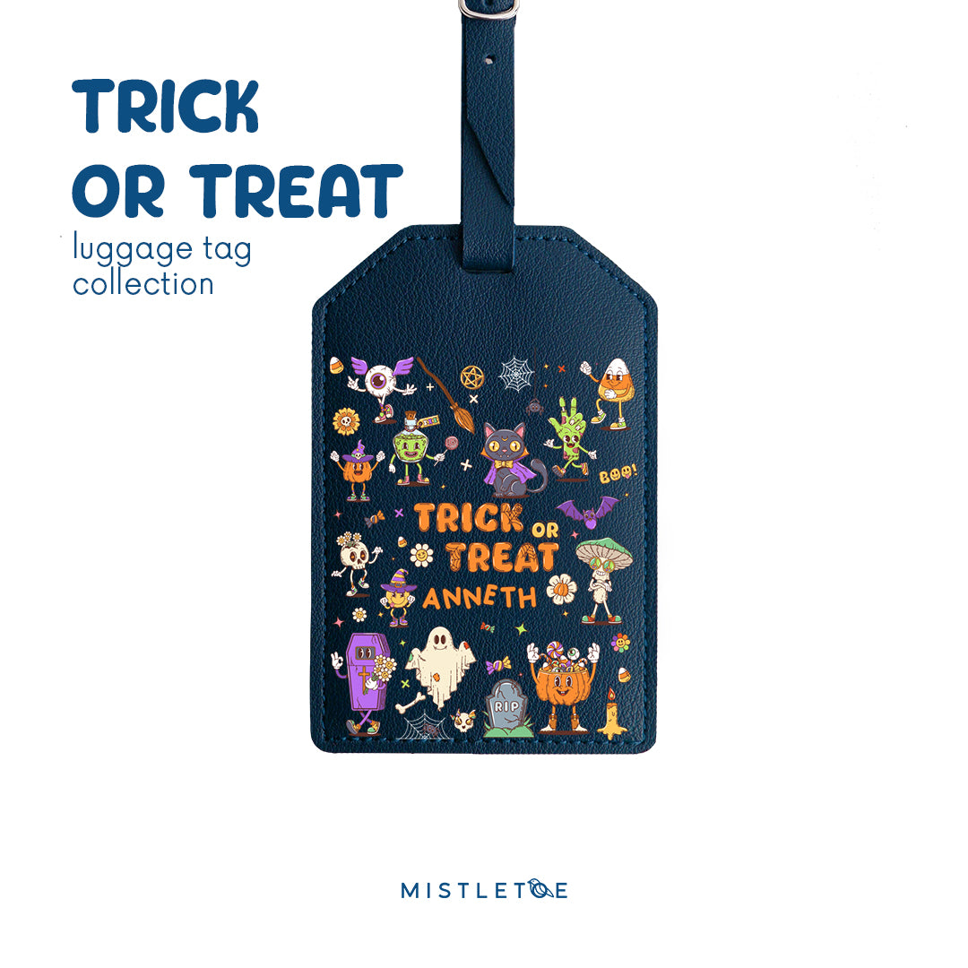 Mischievous Halloween - Luggage Tag