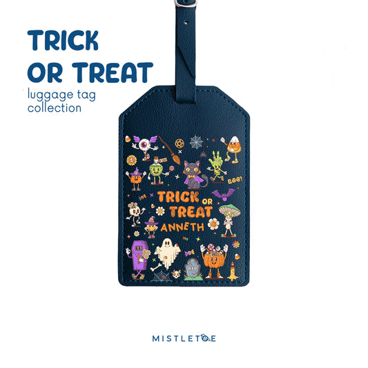 Mischievous Halloween - Luggage Tag