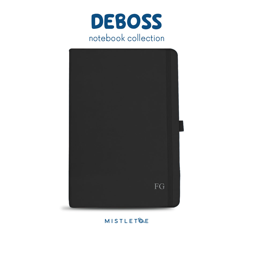 Debossed Silver Foil - A5 Notebook