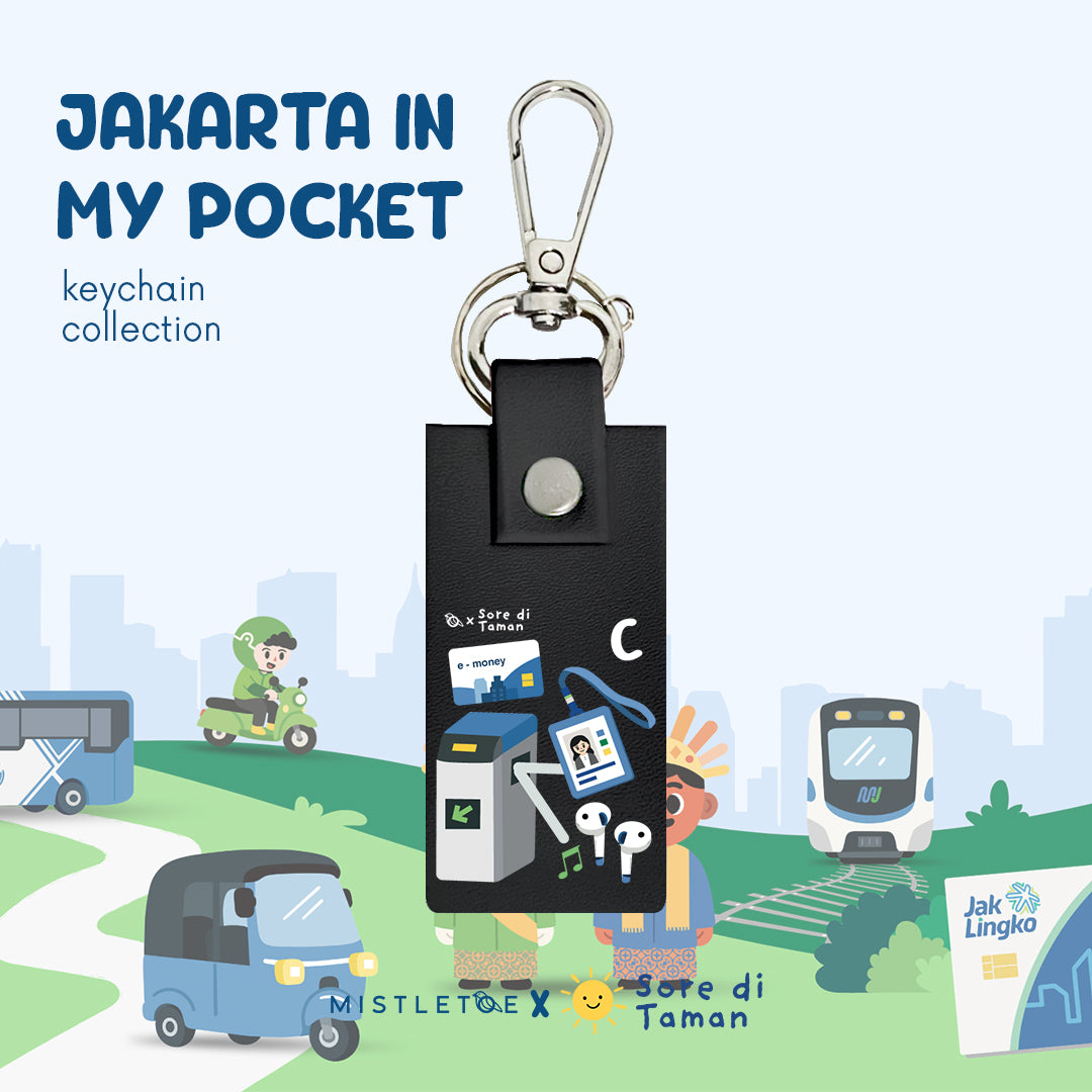 Morning Commute - Keychain