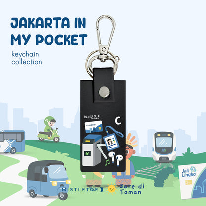 Morning Commute - Keychain