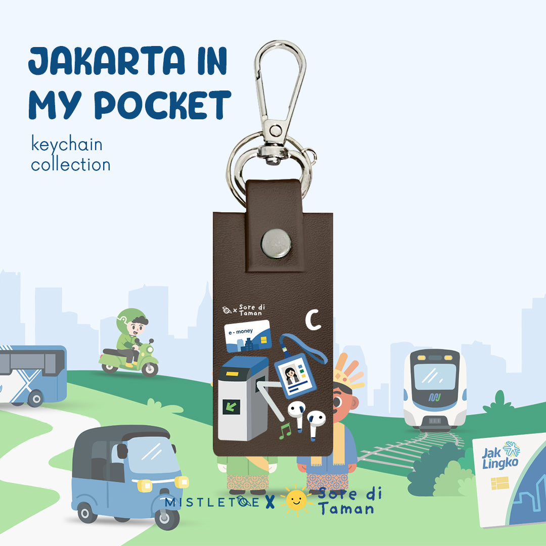Morning Commute - Keychain