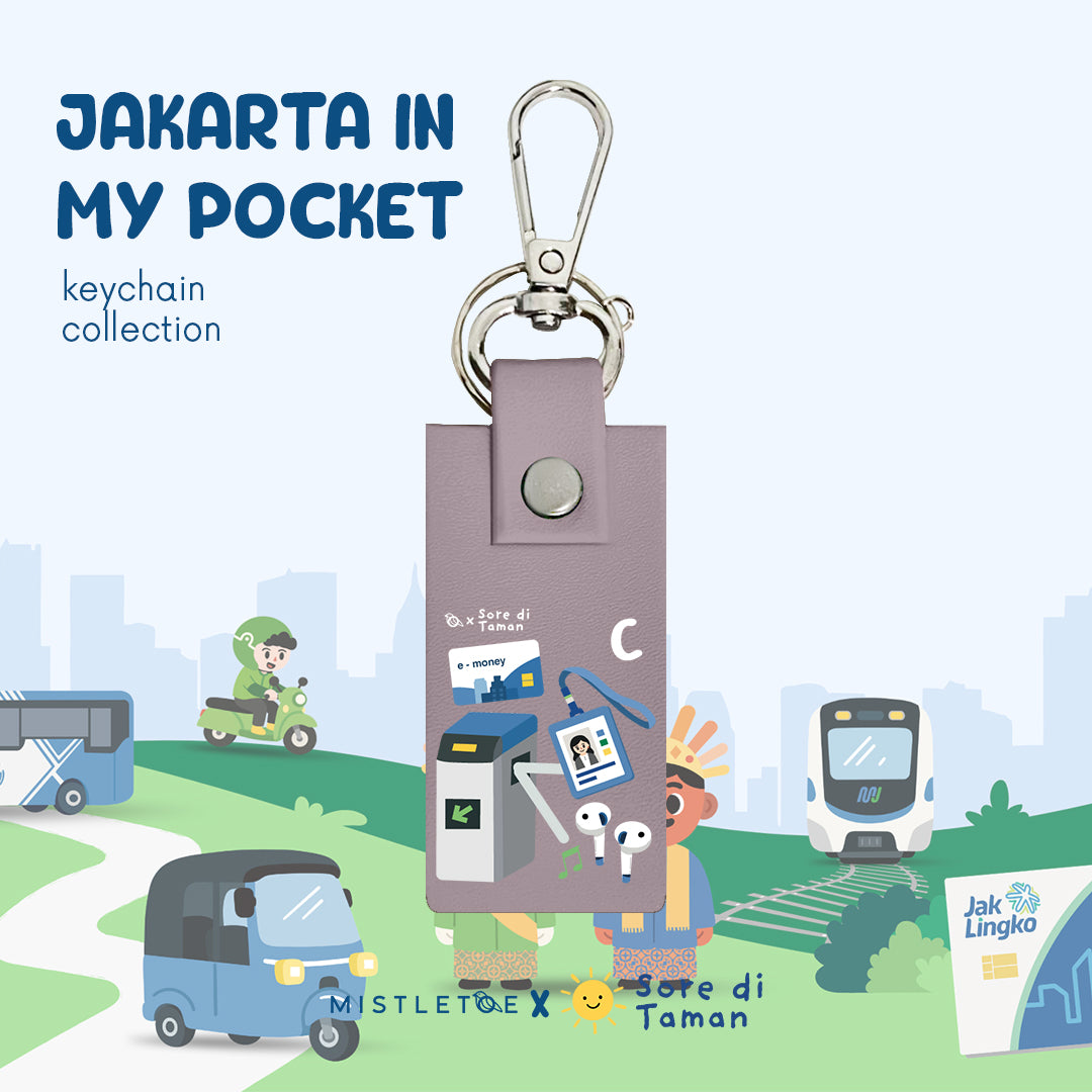 Morning Commute - Keychain