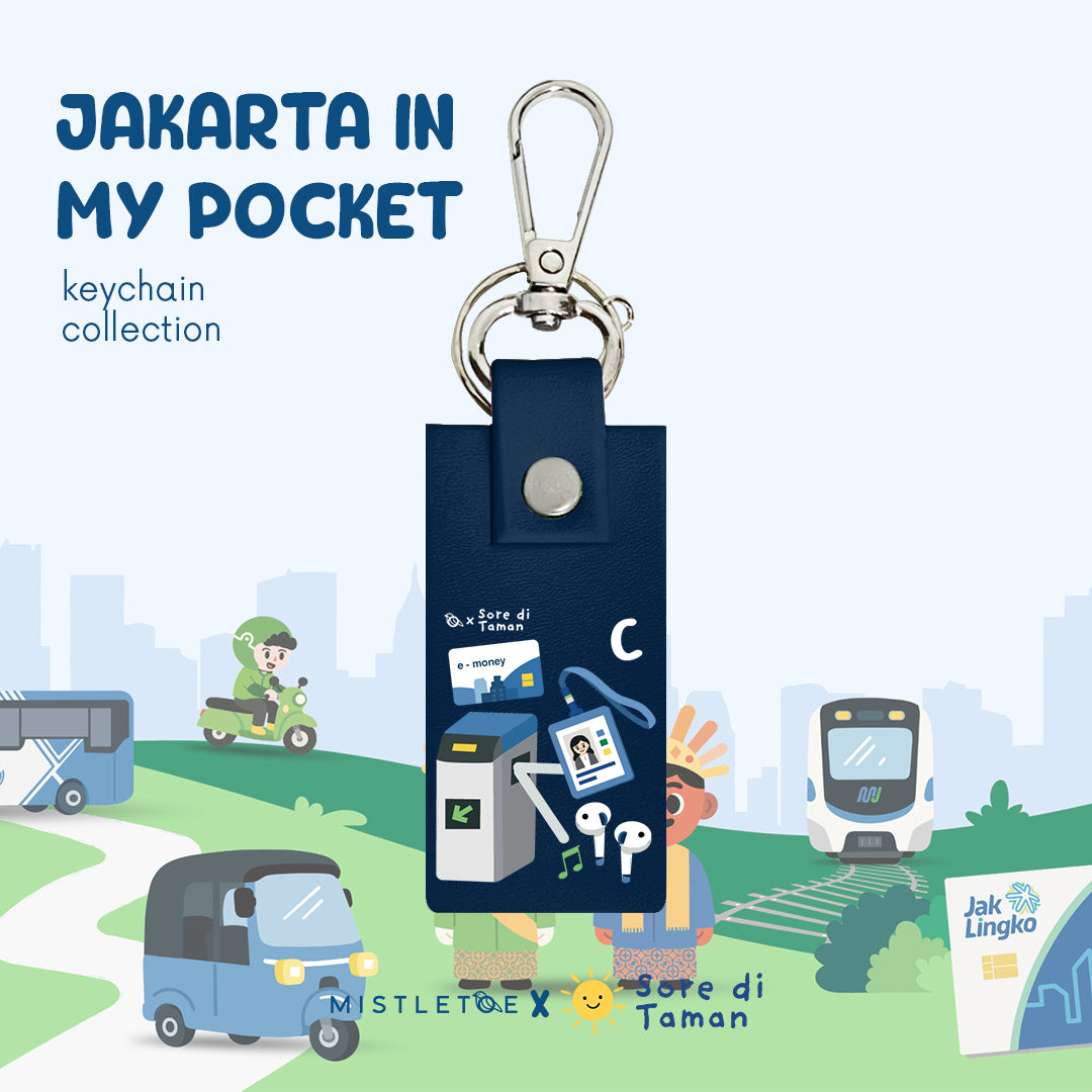 Morning Commute - Keychain