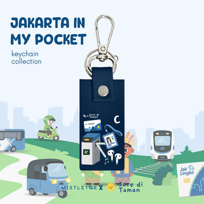 Morning Commute - Keychain