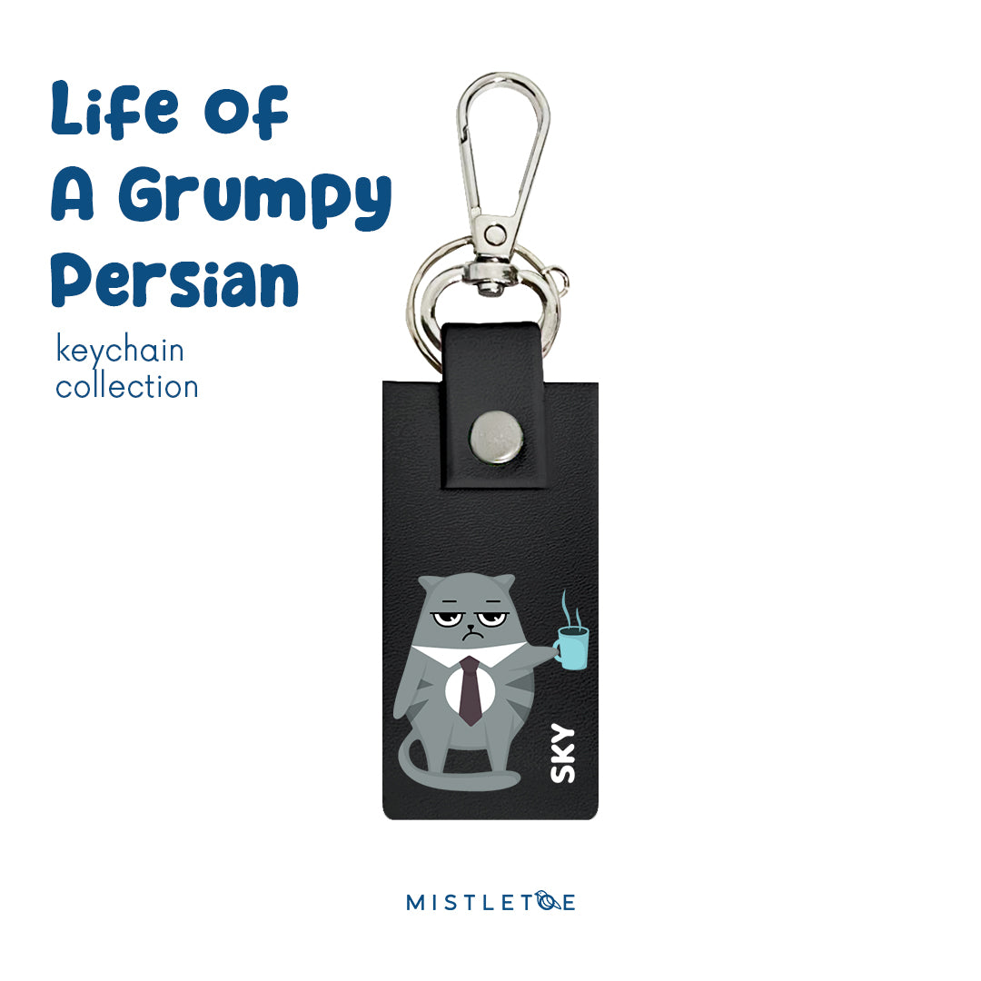 Morning People - Keychain