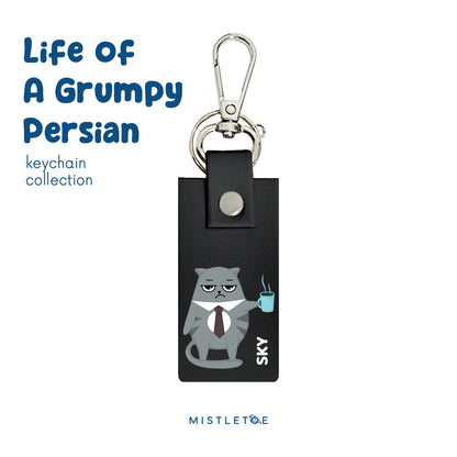 Morning People - Keychain