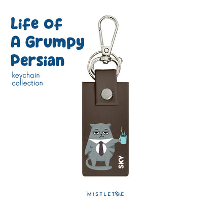 Morning People - Keychain