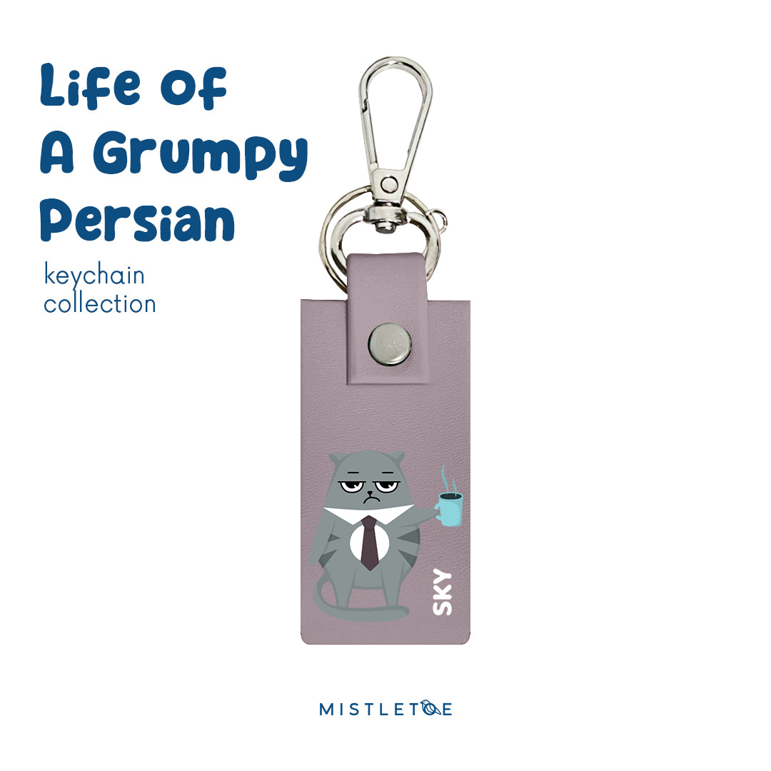 Morning People - Keychain