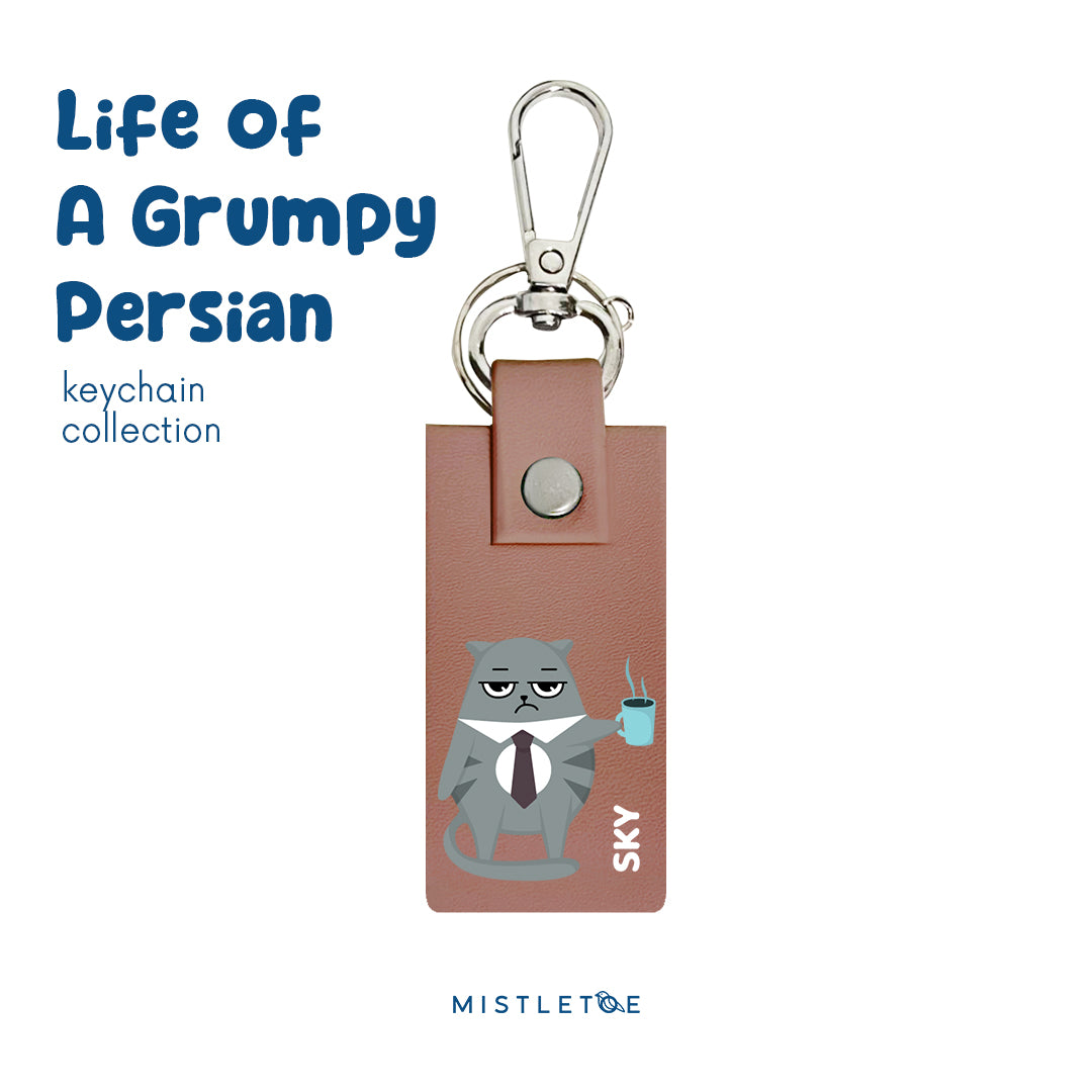 Morning People - Keychain