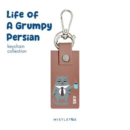 Morning People - Keychain