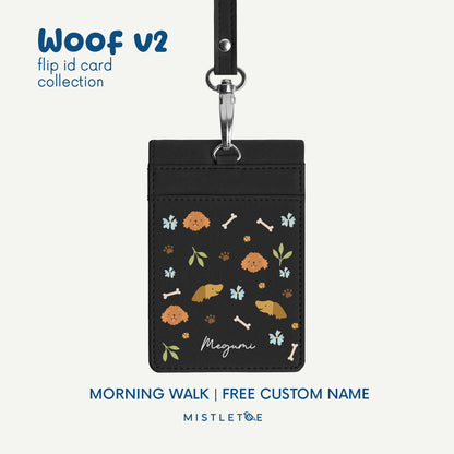 Morning Walk - Flip ID Card | Lanyard