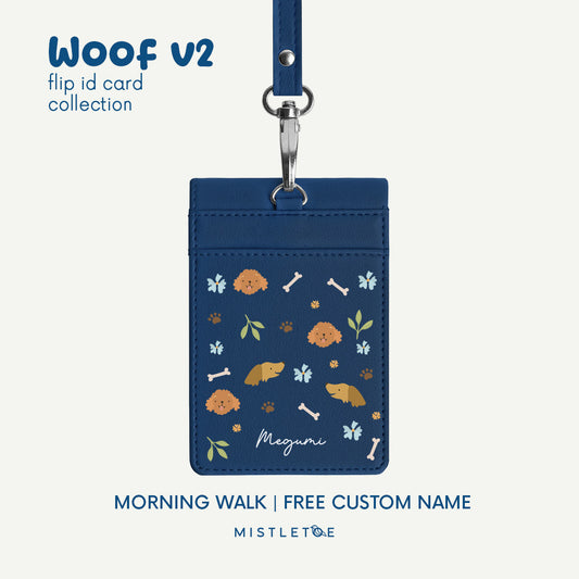 Morning Walk - Flip ID Card | Lanyard
