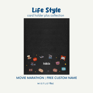 Movie Marathon - Card Holder Plus