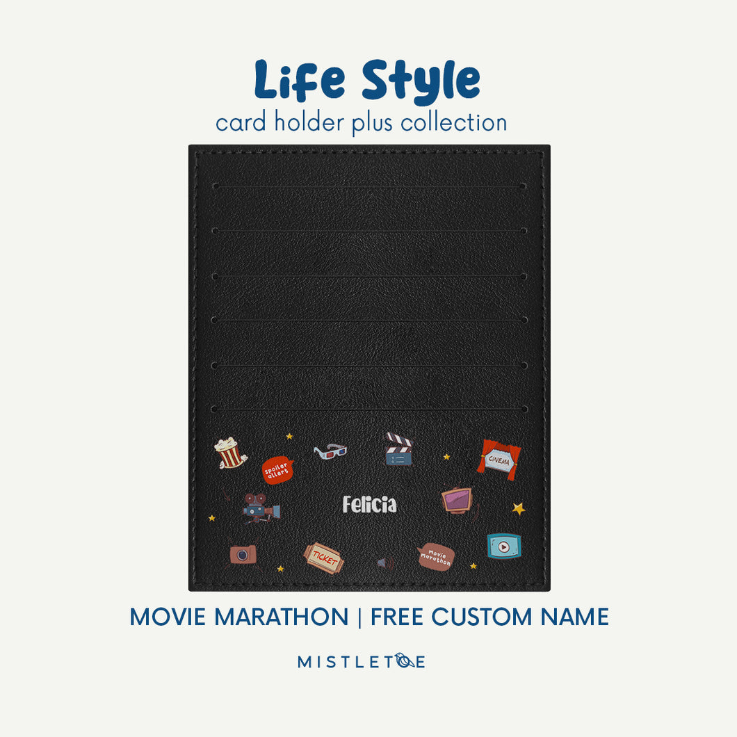 Movie Marathon - Card Holder Plus