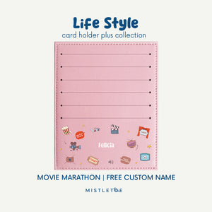Movie Marathon - Card Holder Plus