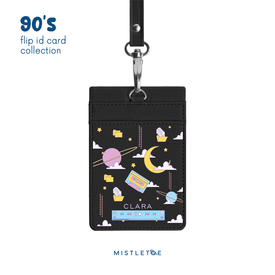 Music in Space - Flip ID Card | Lanyard