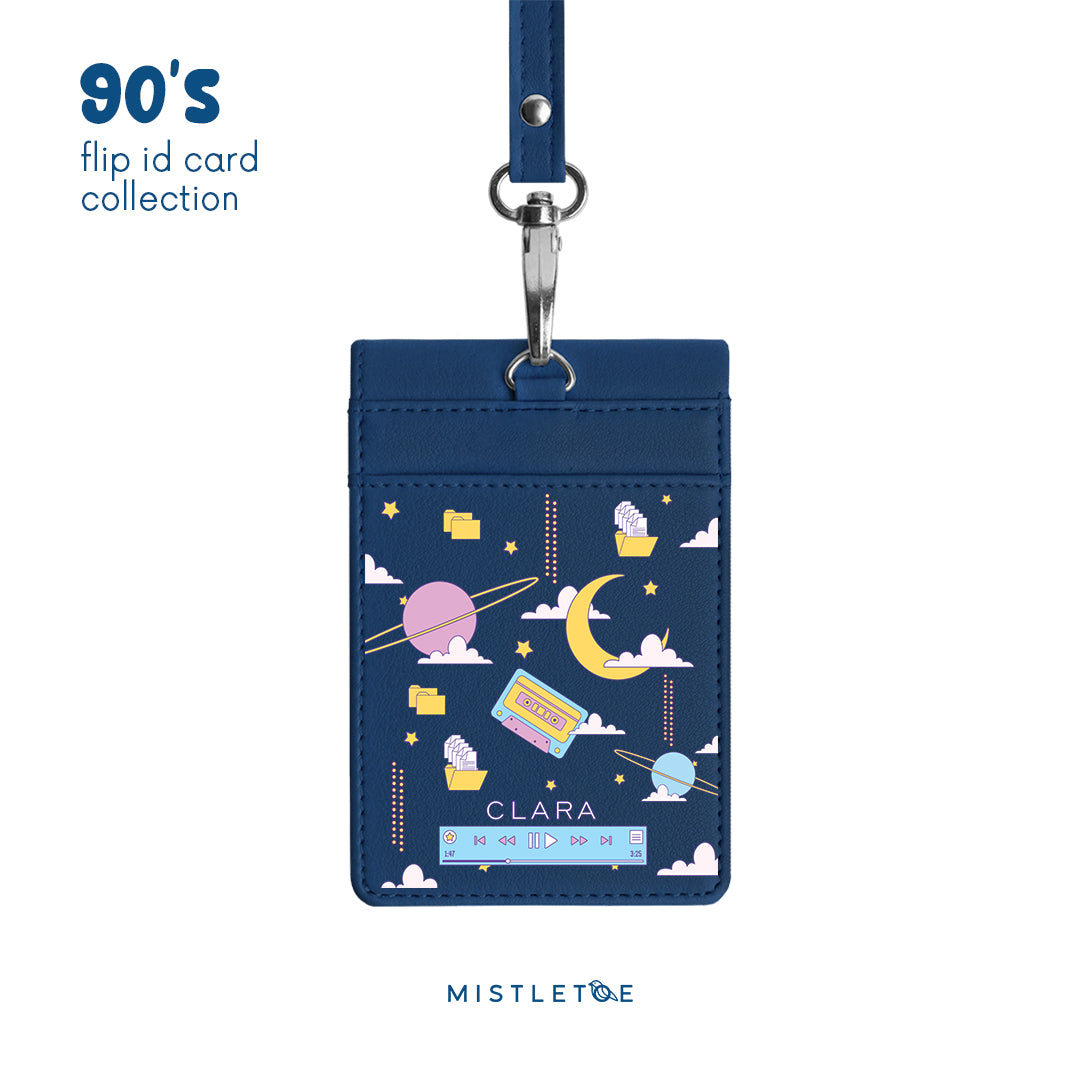 Music in Space - Flip ID Card | Lanyard