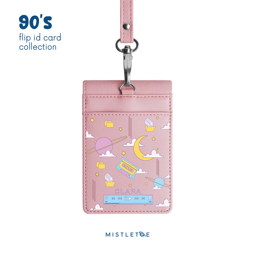 Music in Space - Flip ID Card | Lanyard