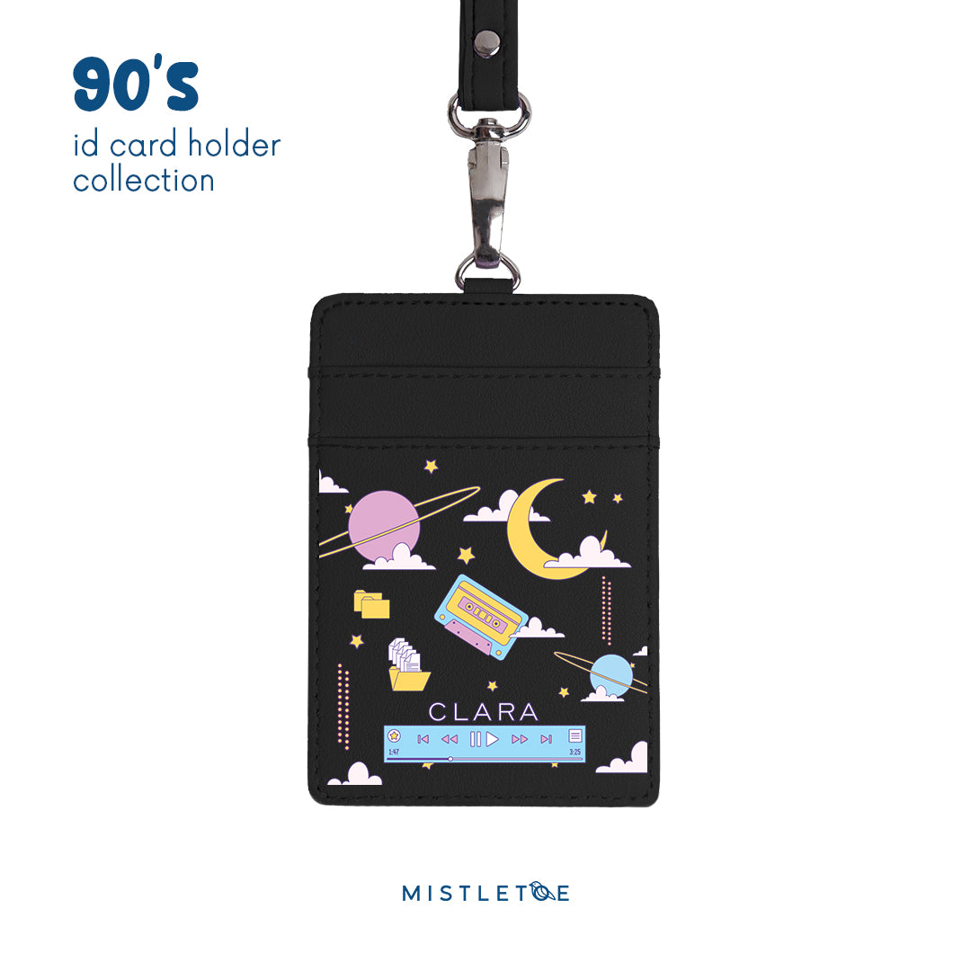 Music in Space - ID Card Holder | Lanyard