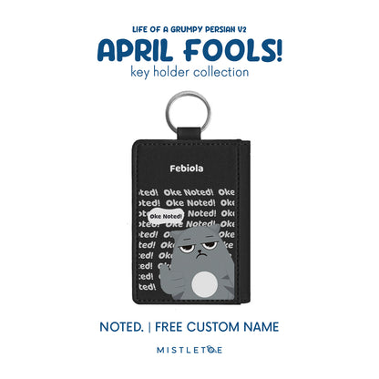 Noted. - Key Holder