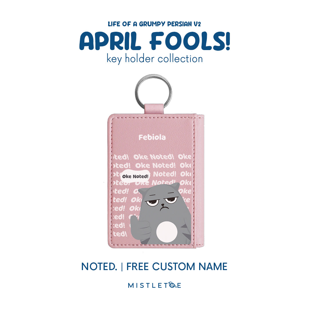 Noted. - Key Holder