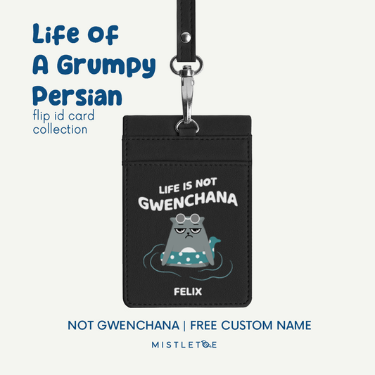 Not Gwenchana - Flip ID Card | Lanyard