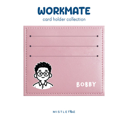 Office Guy - Card Holder - Blossom Pink