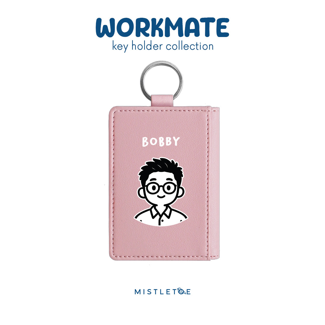 Office Guy - Key Holder - Blossom Pink