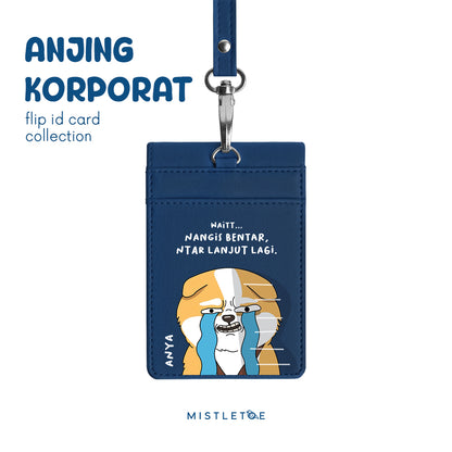 Overthinker - Flip ID Card | Lanyard