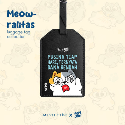 Overthinking Club - Luggage Tag