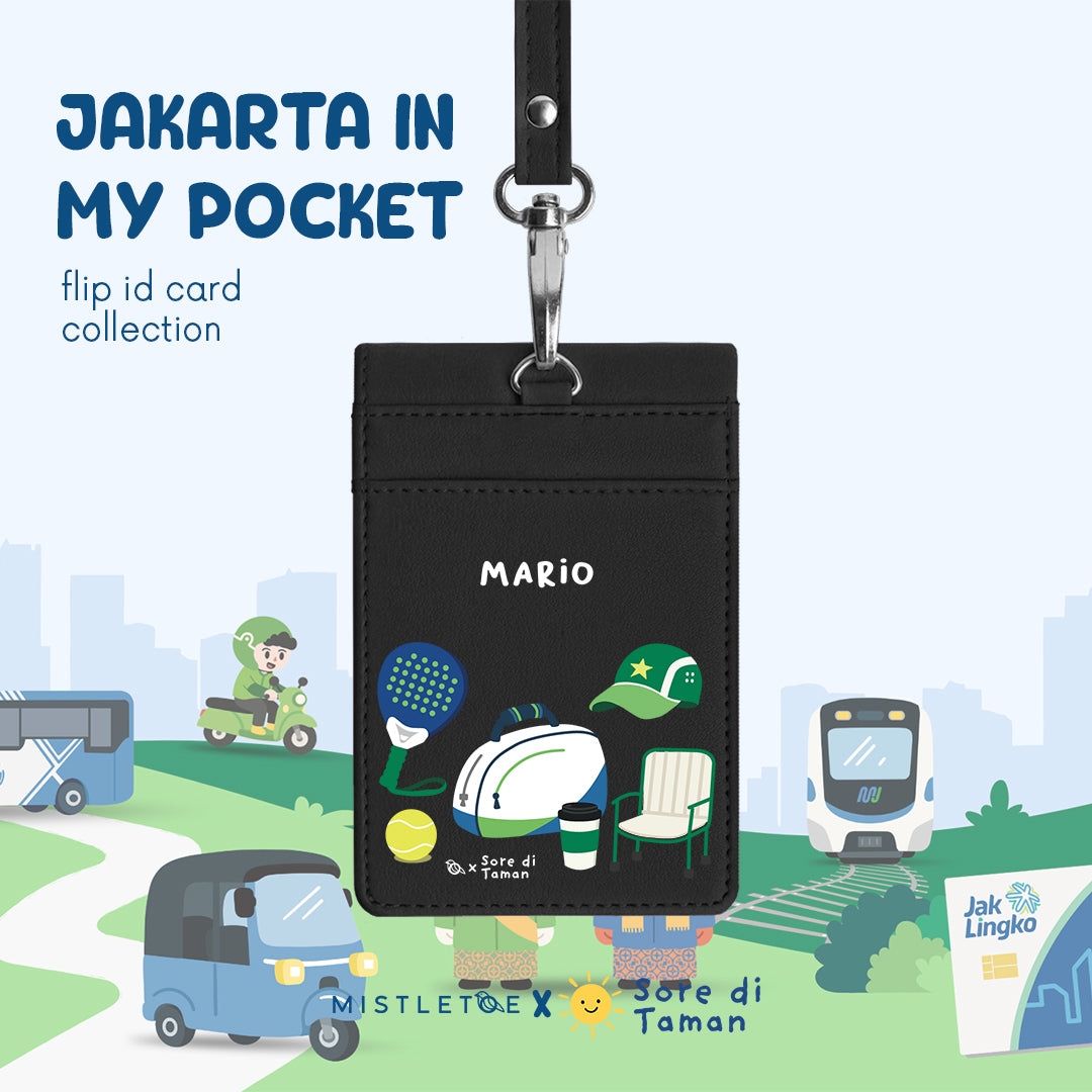 Padel and Cafe - Flip ID Card | Lanyard