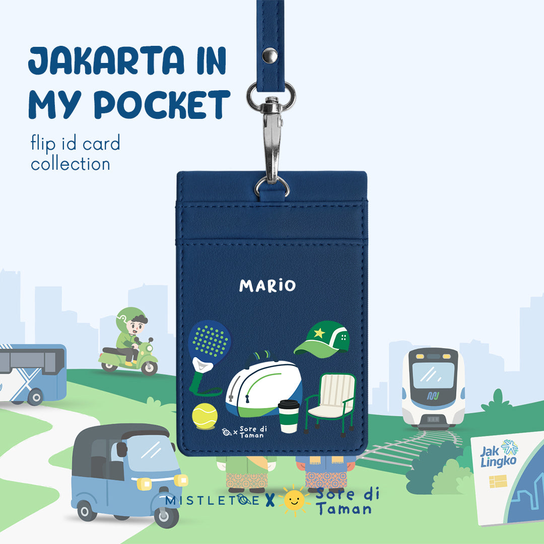 Padel and Cafe - Flip ID Card | Lanyard