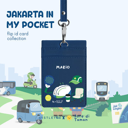 Padel and Cafe - Flip ID Card | Lanyard