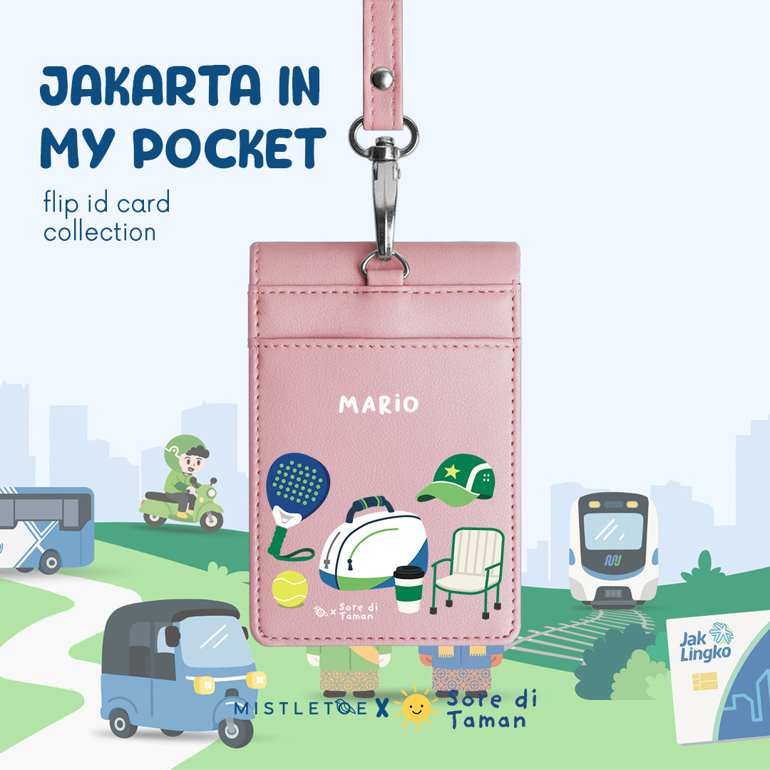 Padel and Cafe - Flip ID Card | Lanyard