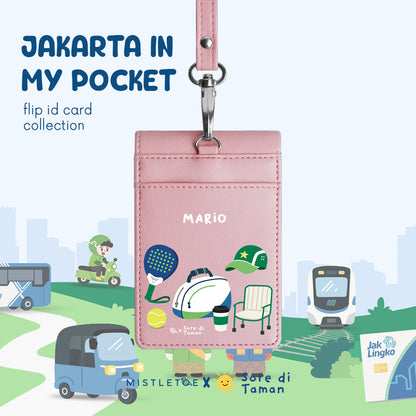 Padel and Cafe - Flip ID Card | Lanyard