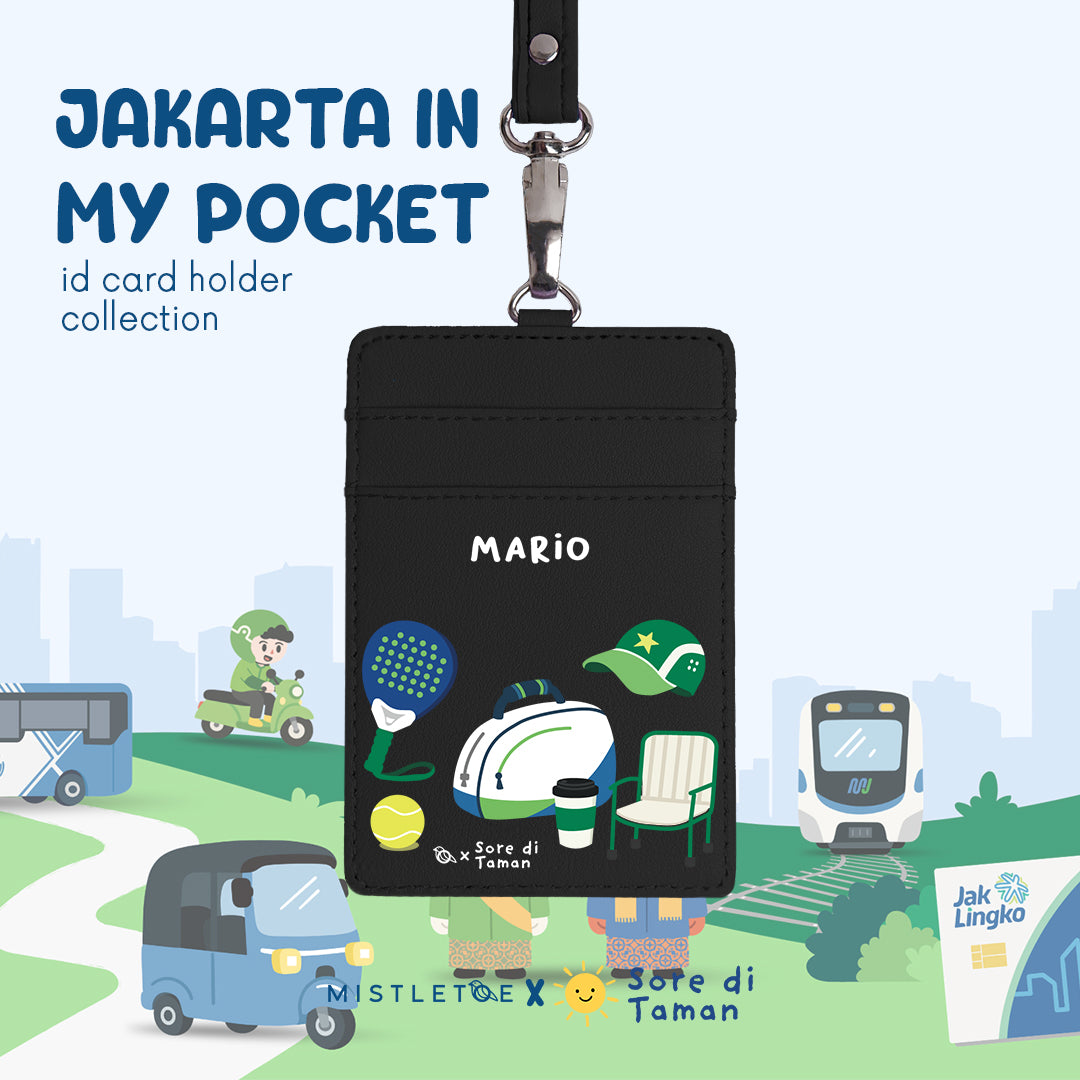 Padel and Cafe - ID Card Holder | Lanyard