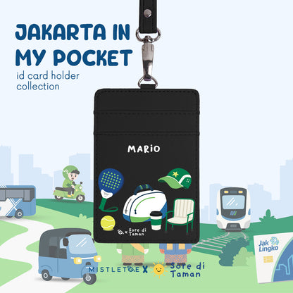 Padel and Cafe - ID Card Holder | Lanyard