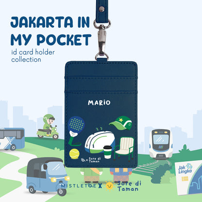 Padel and Cafe - ID Card Holder | Lanyard