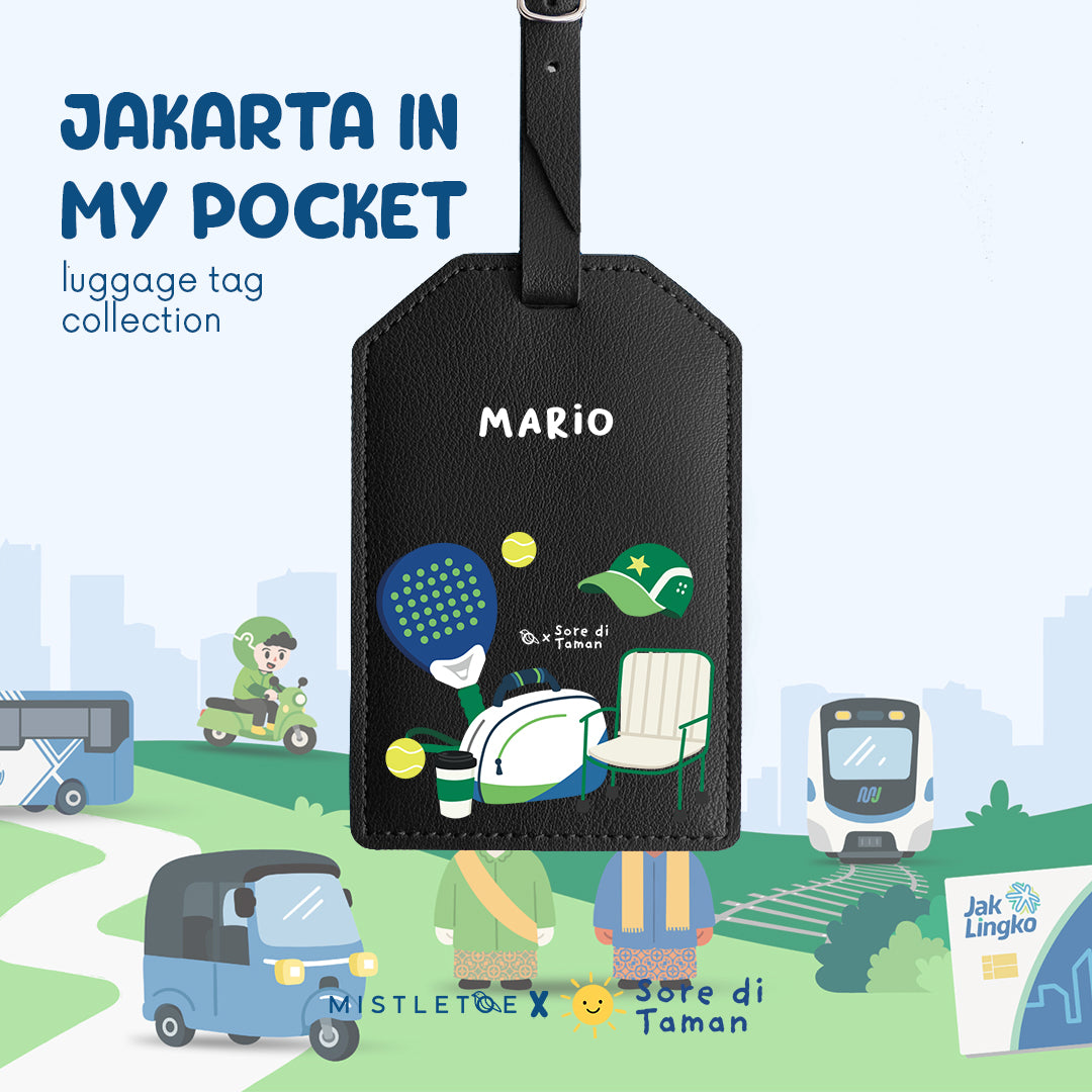 Padel and Cafe - Luggage Tag