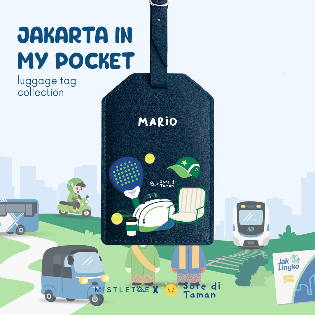 Padel and Cafe - Luggage Tag