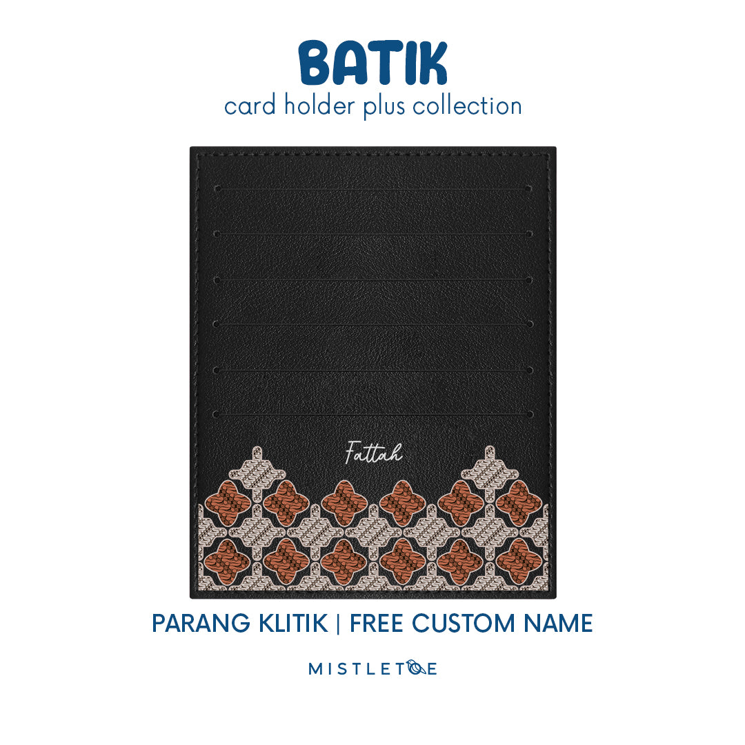 Parang Klitik - Card Holder Plus