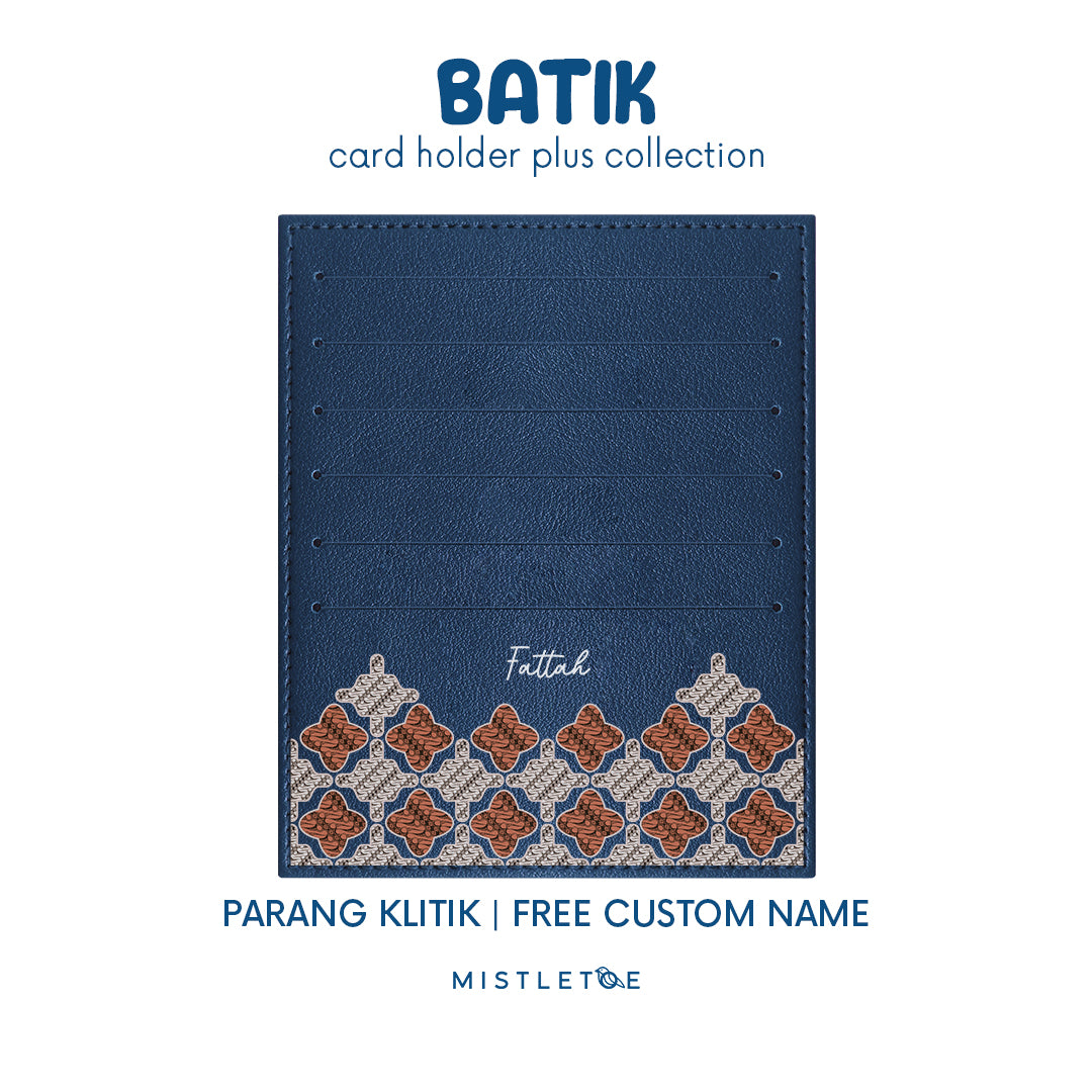 Parang Klitik - Card Holder Plus