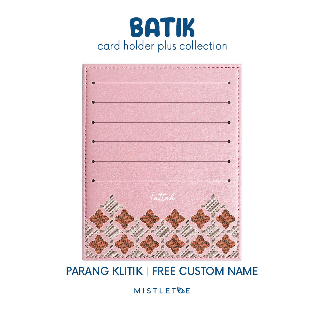 Parang Klitik - Card Holder Plus